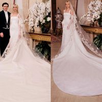 Cặp “vợ chồng son” Nicola Peltz và Brooklyn Beckham trong lễ cưới