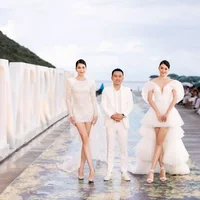 BST “Love No.2” của NTK Lê Thanh Hòa - Màu trắng chủ đạo tôn phần sang trọng