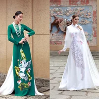 BST áo dài “Đàn Chim Việt” của NTK Võ Việt Chung: Mang hồn Việt vào gấm vóc lụa là