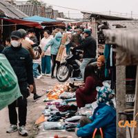 Chợ quê Tết