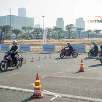 Khách hàng có cơ hội trải nghiệm các dòng xe của Honda đang phân phối tại Việt Nam
