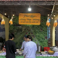 Gian hàng phở ngô tại Festival Thu Hà Nội 2023.