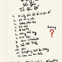 HIEUTHUHAI "thả xích" các tracklist cho album mới.