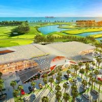 Sân golf này sở hữu vị trí vô cùng đắc địa. Ảnh: Elinkgolf