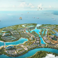 Toàn cảnh sân golf nhìn từ trên cao. Ảnh: Dragonocean