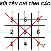  các mũi tên trong biểu đồ