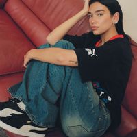 dua lipa puma lookbook clothes tops trainers sneakers