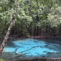 du lịch krabi hồ nước xanh