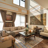 Chi 3 tỷ đồng làm nội thất căn duplex theo tinh thần Ralph Lauren