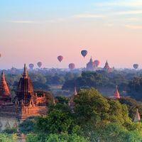 Khinh khí cầu ở Bagan