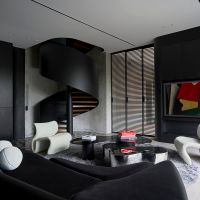 Căn hộ duplex lấy cảm hứng từ bầu trời đầy sao