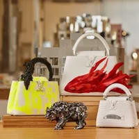 BST túi xách Louis Vuitton x Frank Gehry thiết kế kết hợp thủ công