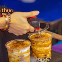 Trà sữa nướng đã nhanh chóng trở thành một trend hot của giới trẻ
