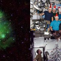 Người yêu thiên văn thích thú trước "cây thông Noel giữa ngân hà" được NASA công bố