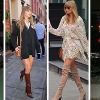 Học cách Taylor Swift phối đồ với boots cao cổ giúp cô 'hack dáng'