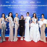 Hoàng Nhung chạm vương miện Miss Cosmo Việt Nam 2023