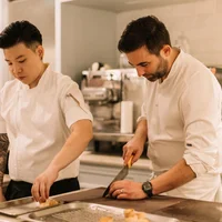 Đầu bếp Michael tại sự kiện Food and Wine 2023
