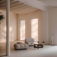 MESURA biến hóa nhà xưởng ở Barcelona thành phòng trưng bày nghệ thuật tối giản