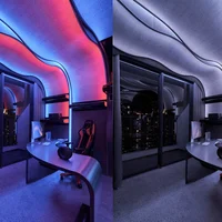 Căn hộ 86 m2 mô phỏng không gian vũ trụ
