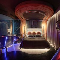 Căn hộ 86 m2 mô phỏng không gian vũ trụ