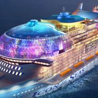 Hoàn thiện siêu du thuyền Icon of the Seas lớn nhất thế giới