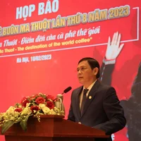 Họp báo Lễ hội Cà phê Buôn Ma Thuột lần thứ 8 năm 2023 tại Hà Nội