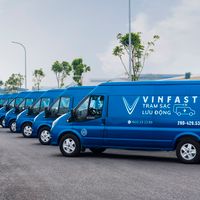Xe sạc pin và sửa chữa lưu động của VinFast