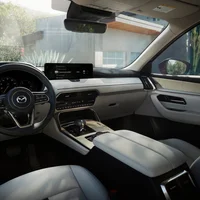 Hàng ghế trước của xe Mazda CX-90