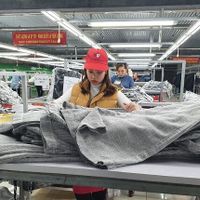 hình ảnh về sản xuất dệt may