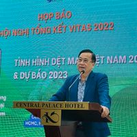 ông Vũ Đức Giang - Chủ tich VITAS tại buổi họp báo