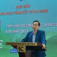 ông Vũ Đức Giang - Chủ tich VITAS tại buổi họp báo