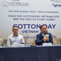 ông Giang tại sự kiện Cotton Day 2022