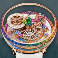 Đồng hồ Jacob & Co Fleurs de Jardin Rainbow: Khu vườn lộng lẫy đầy hương sắc