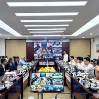 hình ảnh về buổi làm việc của GE tại EVNGENCO2 về áp dụng các giải pháp số chuyên sâu