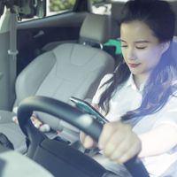 mấ tập trung khi lái xe
