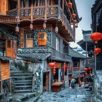 Những dãy phố cổ. Ảnh; @hichinatravel