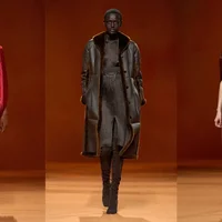BST Hermès Thu Đông 2023 nguồn cảm hứng từ tóc