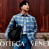 Trưởng nhóm BTS - RM đại sứ mới Bottega Veneta ra mắt truyền thông