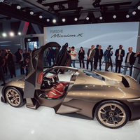 siêu xe điện Porsche Mission X