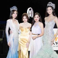 Hoa hậu Hoàng Thanh Nga trang nhã xuất hiện tại sự kiện