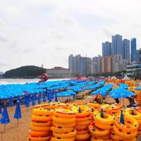 Bãi biển Haeundae.
