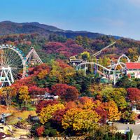 Tour du lịch Hàn Quốc mùa Thu chiêm ngưỡng công viên Everland