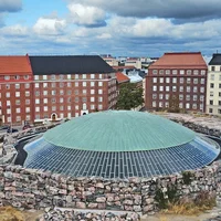 Độc đáo nhà thờ đá Temppeliaukio nằm dưới lòng đất tại Helsinki, Phần Lan