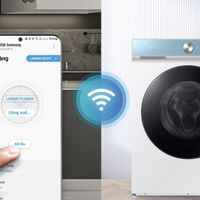 máy giặt sấy BESPOKE AI