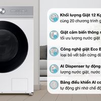 máy giặt sấy BESPOKE AI