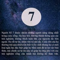 Thần số học] Những người mang con số chủ đạo 7 có tính cách như thế nào?