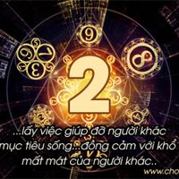 Thần số học số 2, số 2 chủ đạo trong thần số học, nhân số học số 2