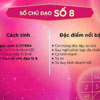 Ý nghĩa số Chủ đạo 8 trong Thần số học chi tiết 2023