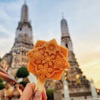 Độc lạ kem Thái Lan được mệnh danh là “bông hoa Bình Minh”