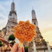 Độc lạ kem Thái Lan được mệnh danh là “bông hoa Bình Minh”
